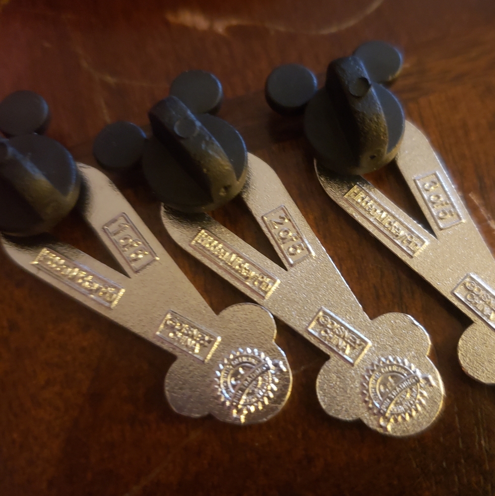 FULL SET 2010 Hidden Mickey Lanyard Medal Ribbons - Picture 2 of 3